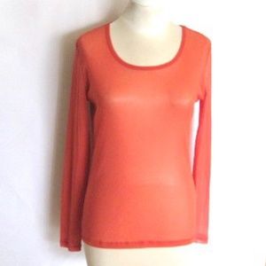 Julie Guirlande Sheer Top